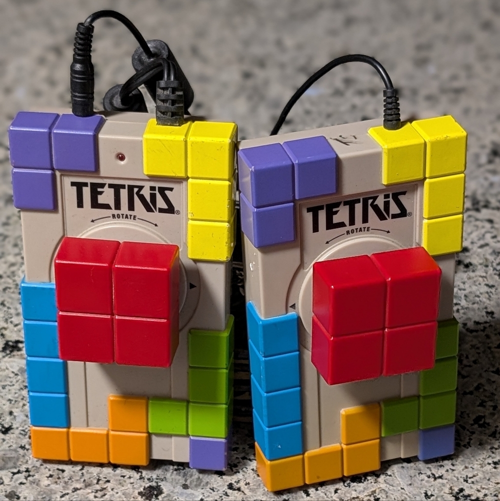 Tetris Themed Game Controllers 2003